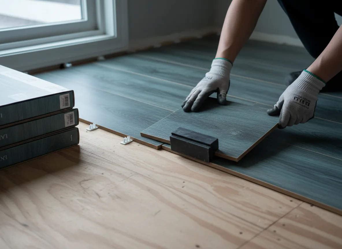 Luxury Vinyl Plank Installation company in Hingham, WI